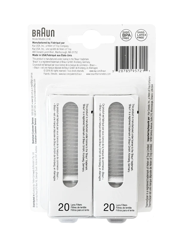 Braun thermoScan Lens Filters