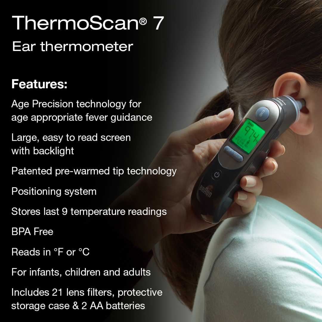 Braun ThermoScan® 7 Ear Thermometer