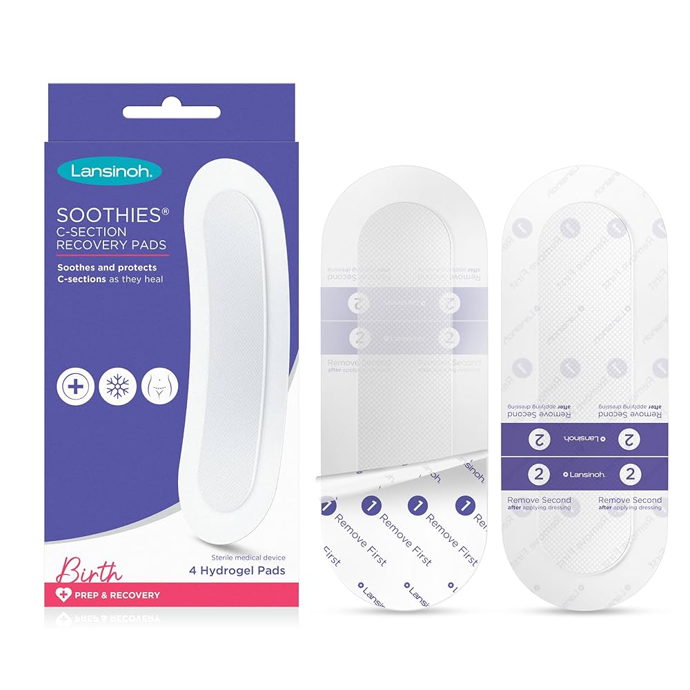 Lansinoh C section pads